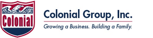 Colonial Group, Inc. logo: Growing a Business. Building a Family.